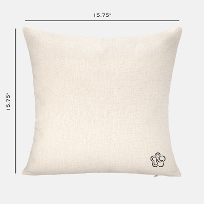 Tulip Trails – Hand-Painted Tulip Pillow Cover